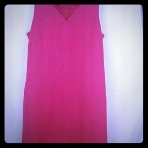 Talbots Petite Pink Career Dress 8P
